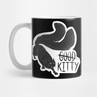 G̶o̶o̶d̶ Kitty Die-cut Long Hair Blue Eyes Mug